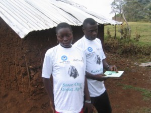 A farmer's Family at Forest after education talk
